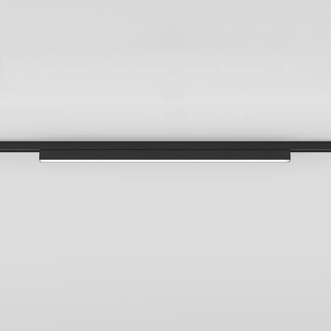 Linear 600 Fixed 48V Track DALI (1521005) in Matt Black - Product Image 2