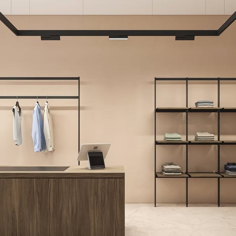 Linear 275 Adjustable 48V Track DALI (1521001) in Matt Black - Insitu Image 2