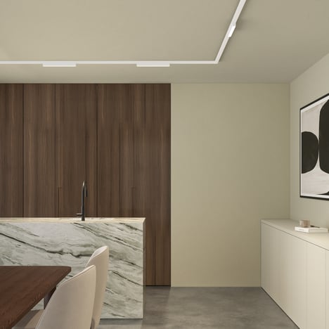 Linear 300 Fixed 48V Track DALI (1521004) in Matt White - Insitu Image 2