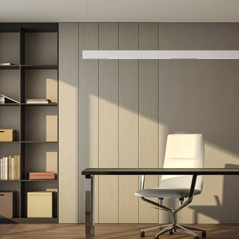 Linear 600 Fixed 48V Track DALI (1521006) in Matt White - Insitu Image 2
