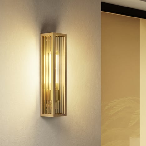 Harvard Wall Coastal (1402020) in PVD Brushed Brass - Insitu Image 3