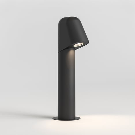 Mast Bollard 400 (1317023) in Textured Black - Product Image 1