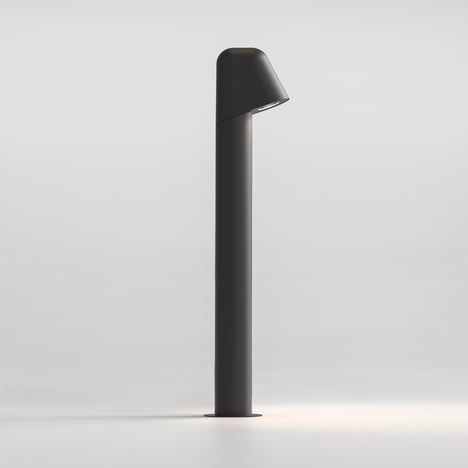 Mast Bollard 700 (1317025) in Textured Black - Product Image 3