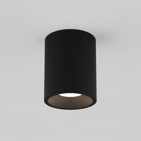 Kos Round 100 LED 2700K (1326096) in Textured Black - Product Image 1