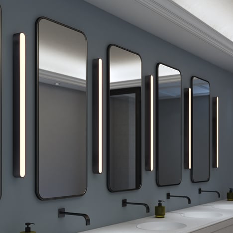 Atticus 600 2700K (1440033) in Matt Black - Insitu Image 2