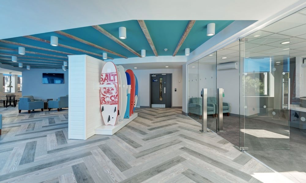 Mercury House, Bournemouth - Reception - Osca downlights
