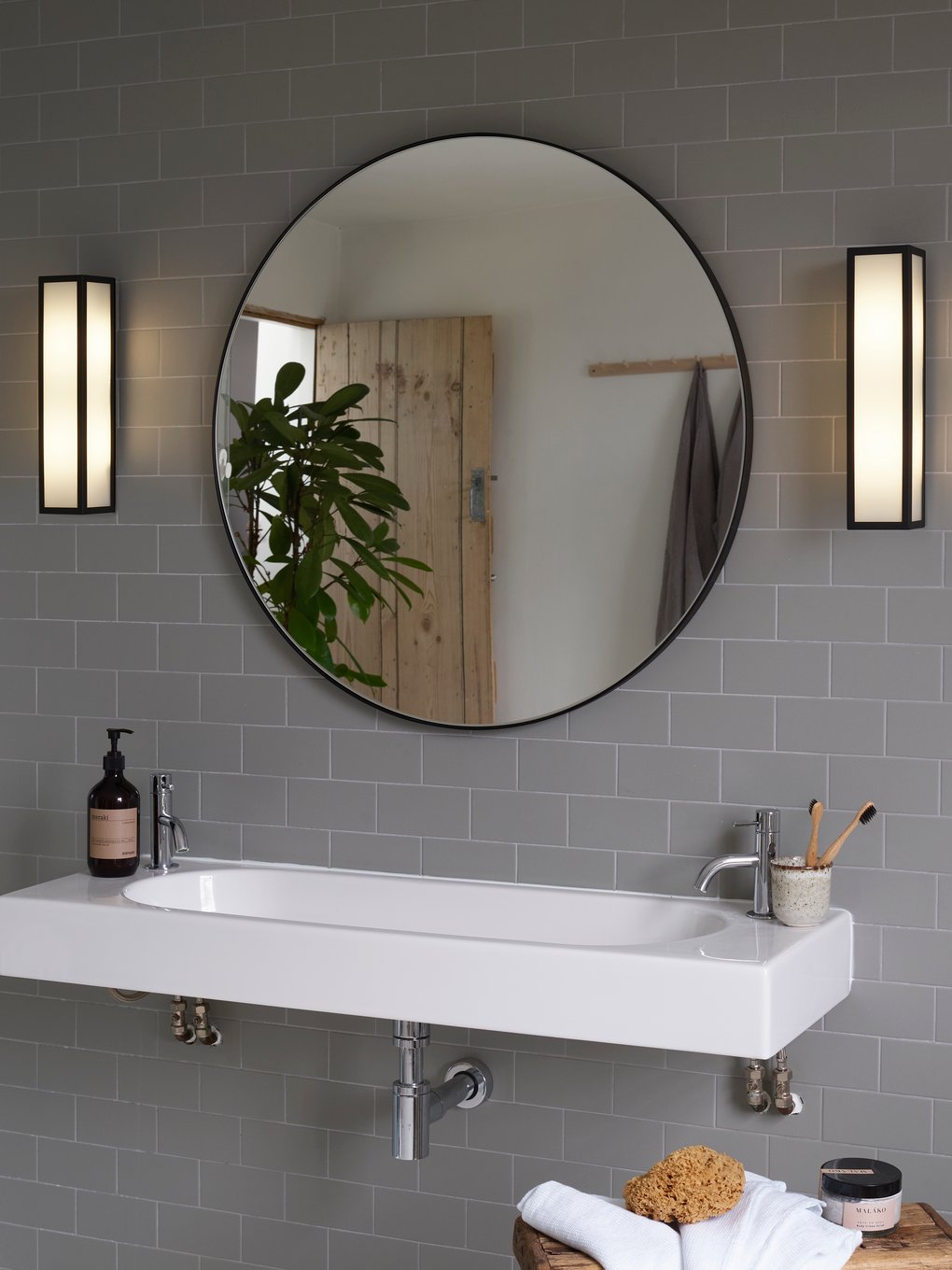 Astro's Salerno interior bathroom wall light