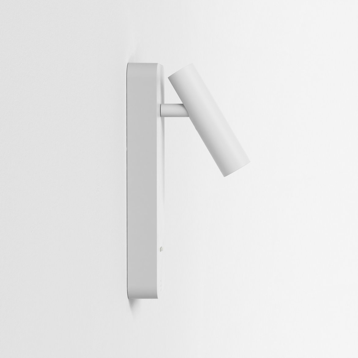 Enna Surface (USB A+C) Reading Light, Matt White | Astro