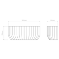 Blend (1439001) in Escayola - Technical Drawing Thumbnail