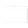 Drum 420 Shade (5016097) in White Fabric - Technical Drawing Thumbnail
