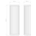 Versailles 400 Phase Dimmable 2700K (1380106) in Polished Chrome - Technical Drawing Thumbnail