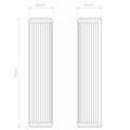 Versailles 370 2700K (1380115) in Matt Gold - Technical Drawing Thumbnail