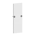 48V Double Track End Cap (6038028) in Matt White - Product Thumbnail 1