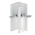 48V Double Track Corner Joint (6038020) in White - Product Thumbnail 1