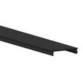 48V Double Track Cover 3m (6038029) in Matt Black - Product Thumbnail 1