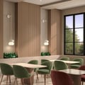 Duo 210 Pendant (4005115) in Matt Nickel - Insitu Thumbnail 2