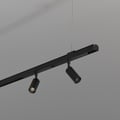 Can 30 Spot 48V Track DALI (1396046) in Matt Black - Insitu Thumbnail 1