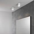 Kos Round 100 LED 2700K (1326097) in Textured White - Insitu Thumbnail 1