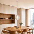 Toro Pendant (1461003) in Clear Glass - Insitu Thumbnail 1