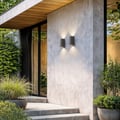 Brixham Wall Twin (1513016) in Charcoal Concrete - Insitu Thumbnail 4