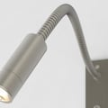 Leo Switched LED 2700K (1295041) in Matt Nickel - Product Thumbnail 4