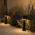 Nomad Bollard 400 (1484011) in Textured Black - Insitu Thumbnail 3