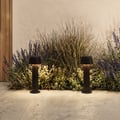 Nomad Bollard 400 (1484011) in Textured Black - Insitu Thumbnail 4