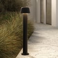 Nomad Bollard 700 (1484013) in Textured Black - Insitu Thumbnail 1