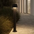 Nomad Bollard 700 (1484013) in Textured Black - Insitu Thumbnail 2