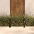 Mast Bollard 400 (1317023) in Textured Black - Insitu Thumbnail 1