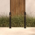 Mast Bollard 700 (1317025) in Textured Black - Insitu Thumbnail 1