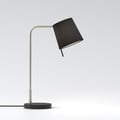 Mitsu Table (1394009) in Nichel Opaco with Cone 173 (5018032) in Tessuto Nero - Thumbnail