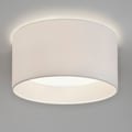 4-Way Plate (1296002) in Bianco Opaco with Bevel Round 600 (5021001) in Tessuto Bianco - Thumbnail