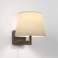 Beaumont Wall (1480012) in Bronze with French Drum 220 Shade (2 Pack) (5047001) in Putty Fabric - Thumbnail