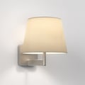 Beaumont Wall (1480015) in Matt Nickel with French Drum 220 Shade (2 Pack) (5047001) in Putty Fabric - Thumbnail