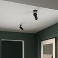 Stage Recessed (1491001) in Matt Black - Insitu Thumbnail 1
