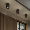 Kos Round 140 LED 3000K (1326068) in Strukturiertes Schwarz - Insitu Thumbnail 1