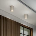 Kos Round 140 Coastal (1326014) in Grey Concrete - Insitu Thumbnail 3