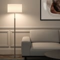 Drum 420 Shade (5016097) in White Fabric - Insitu Thumbnail 1