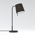 Mitsu Table (1394018) in Nero Opaco with Cone 173 (5018032) in Tessuto Nero - Thumbnail