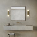 Ortona Twin (1459013) in Matt Brushed Brass - Insitu Thumbnail 1