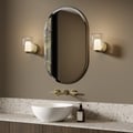 Aquina Wall (1450019) in Matt Brushed Brass - Insitu Thumbnail 1
