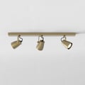 Juno Triple Bar (1487007) in Matt Brushed Brass - Product Thumbnail 1