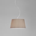 Tapered Round 400 Pleated Pendant (4005179) in Bronzo - Prodotto Thumbnail 5