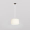Tapered Round 400 Pleated Pendant (4005179) in Bronzo - Prodotto Thumbnail 1