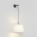 Tapered Round 400 Pleated Pendant (4005225) in Bronze - Product Thumbnail 1