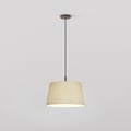 Tapered Round 400 Pleated Pendant (4005180) in Bronze - Product Thumbnail 1