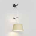 Tapered Round 400 Pleated Pendant (4005646) in Bronze - Product Thumbnail 1