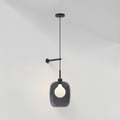 Curve 285 Pendant (4005080) in Matt Black - Product Thumbnail 1