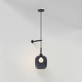 Curve 220 Pendant (4005078) in Matt Black - Product Thumbnail 1